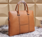 2015 Hermes Briefcase Original Calf Leather H8015 Wheat H8015