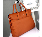 2015 Hermes Briefcase Original Calf Leather H8024 Wheat H8024