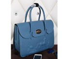 2015 Hermes Tote bag clemence leather H0345 in Skyblue H0345