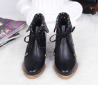 2015 Louis vitton women Nubuck leather and inside velvet boots SW0170