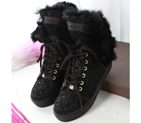 2015 Louis vitton women Wild rabbit boots SW0163