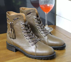 2015 Louis vitton women fringed High-top boots SW0151