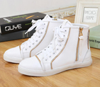 2015 Louis vitton women zipper decoration High-top boots SW0153