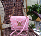 2015 Louis vuitton TWIST MALLETAGE M48618 Pink M48618