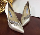 2015 Manolo Blahnik(MB) women Rhinestone high-heeled shoes MB0015