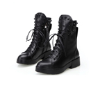 2015 Mcqueen women rivet strap boots MCQ0044