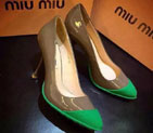 2015 Miu Miu women Patent leather shoes BMS0074