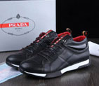 2015 Prada men Laser drilling patent leather shoes PSM0249