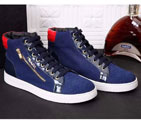 2015 Prada men Snake stripes high-top lace casual shoes PSM0330