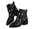 2015 Valentino women Strap rivet Stiletto boots VN0021