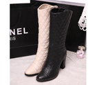 2015 chanel New Arrivals 12-inch heel Boots CHW0695