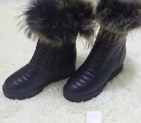 2015 chanel New Arrivals Fox fur boots CHW0670