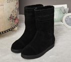 2015 chanel New Arrivals Lambs wool warm snow boots CHW0660