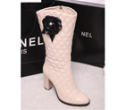 2015 chanel New Arrivals with camellia Boots CHW0679