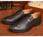 2015 louis vuitton men Crocodile business shoes SML0337