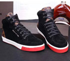 2015 louis vuitton men Nubuck high-top straps casual shoes SML0341