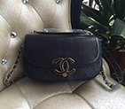 2016 Chanel A16850 Black Original Sheepskin Leather Flap Bag A16850