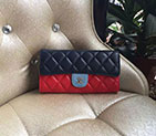 2016 Chanel Bi-Fold Wallet Original sheepskin leather A80715 A80715