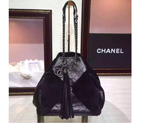 2016 Chanel Bucket Bag Genuine Lambskin and Suede Leather A94021 A94021