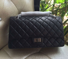 2016 Chanel Classic Flap Bag A30227 Original Leather in Black A30227
