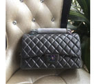 2016 Chanel Classic Flap Bag 1113 Original leather in Gray 1113