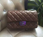 2016 Chanel Classic Flap Bag Original Leather A93133 Bronze with Magic color Hardware A93133