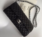 2016 Chanel Clutch wallet Lambskin Leather A80041 Black A80041