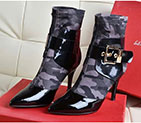 2016 Ferragamo women Boots in Patent leather LFWS0153