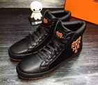 2016 Hermes Calfskin leather men Casual shoes HMS0135