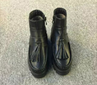 2016 Latest Prada Calfskin leather Casual boots PSW0136