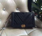 2016 Le Boy Chanel WOC mini Flap Bag Black Original leather A80387 A80387