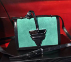 2016 Loewe Barcelona Shoulder Bag in Green W50423