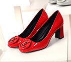 2016 Louis vitton women shoes in Patent leather Heel Height 7.5cm SW0435