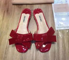 2016 Miu Miu women Slippers in Patent leather BMS0119