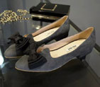 2016 Miu Miu women shoes in velvet 3CM BMS0111