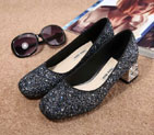 2016 Miu Miu women shoes with Diamond 4.5CM BMS0108