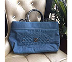 2016 New Chanel Shoulder Shopping Bag Original denim  A6532 A6532