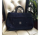 2016 New Chanel Shoulder Shopping Bag Original denim  A6532 A6532