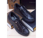 2016 Philipp Plein men Calfskin leather Casual shoes PPN0001