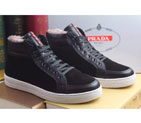 2016 Prada Nubuck leather men Lace-up sneaker shoes PSM0353