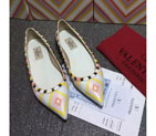 2016 Valentino women Flat shoes with Rivet VN0191