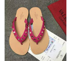2016 Valentino women Flip-flops shoes with rivet VN0333