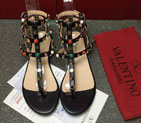 2016 Valentino women Sandals shoes with rivet VN0311
