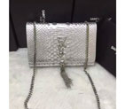 2016 YSL shoulder bag 311248 Silver with Silver 311248