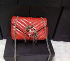2016 Yves Saint Laurent Classic Monogramme Flap Bag Y9962 Red Y9962