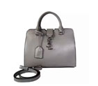 2016 Yves Saint Laurent Cowhide leather Top Handle Bag Y2764 Gray Y2764