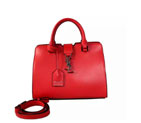2016 Yves Saint Laurent Cowhide leather Top Handle Bag Y2764 Red Y2764