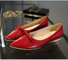 2016 chanle Flats shoes in Patent leather CHW0956