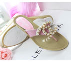 2016 chanle Flip-flops shoes with Pearl CHW1067