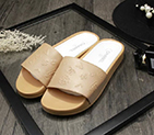 2016 chanle Slippers in Calfskin leather CHW1126